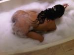 khanyi mbau's ass in a bath tub